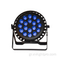 18 * 10W RGBW LED επίπεδη par μπορεί να ανάψει